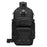 OZUKO 9585 Sling Chest Bag Large Capacity Outdoor Sports Tactical Waterproof Crossbody Shoulder Bag - Black - 1