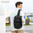 OZUKO 9585 Sling Chest Bag Large Capacity Outdoor Sports Tactical Waterproof Crossbody Shoulder Bag - Black - 3