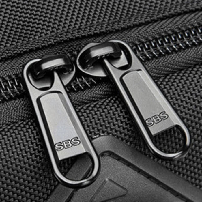 OZUKO 9585 Sling Chest Bag Large Capacity Outdoor Sports Tactical Waterproof Crossbody Shoulder Bag - Black - 4