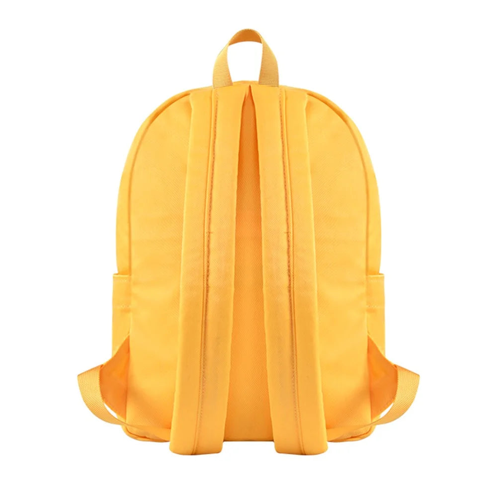 ANMEILU 1043 Solid Color Casual Nylon Backpack Mini Shoulder Bag for iPad Pro 9.7-inch (Small Size) - Yellow - 2