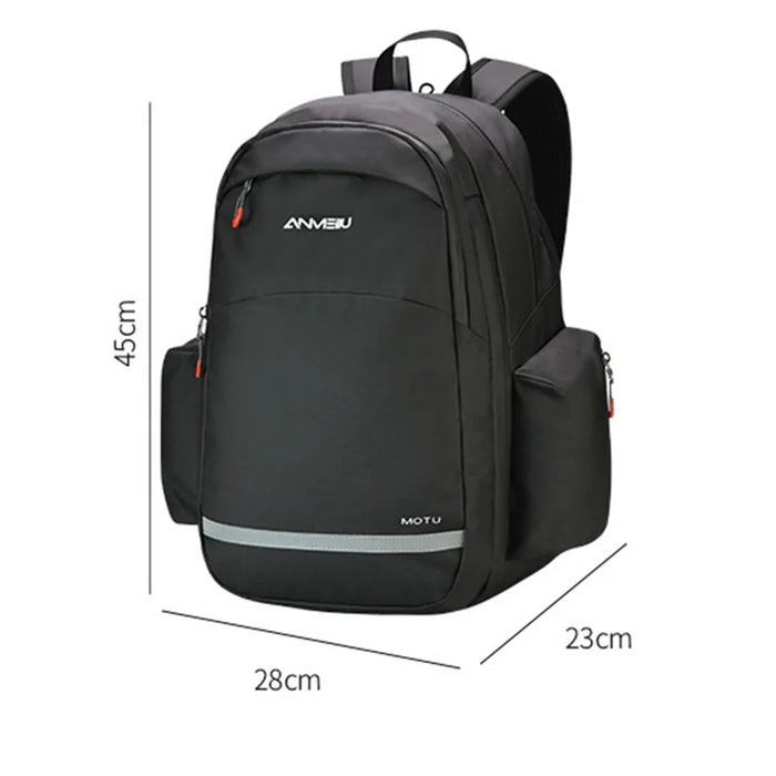 ANMEILU 6006 Multifunction Expandable Motorbike Helmet Storage Bag Bike Accessories Shoulders Backpack Laptop Backpack Cycling Bag (with Rain Cover) - 7