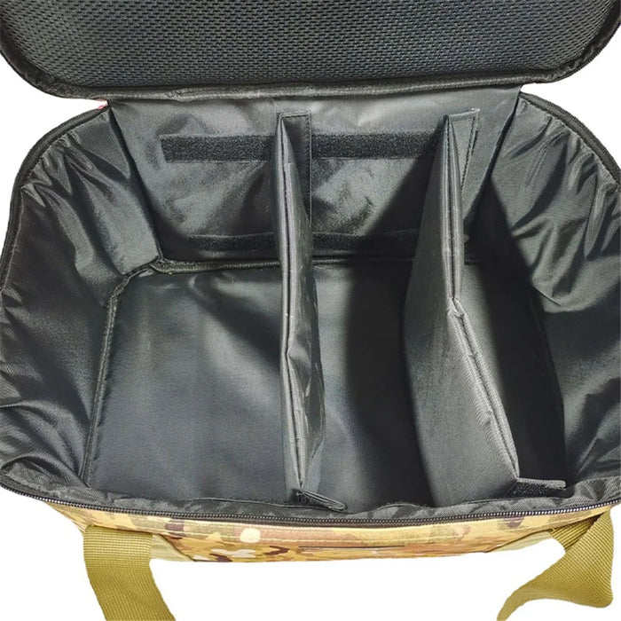 HAKONG Camouflage Outdoor Large Capacity Camping Picnic Bag Tableware Pot Storage Tote Bag - 3