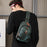 HAOSHUAI 5122(New Version) Multifunction Men Chest Bag Backpack Anti-splash Nylon Casual Single Shoulder Bag - Blackish Green - 3