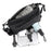 HAOSHUAI 1100-25# Water-repellent Nylon Chest Bag Men's Sling Bag for Sport, Travel and Work - Black - 5