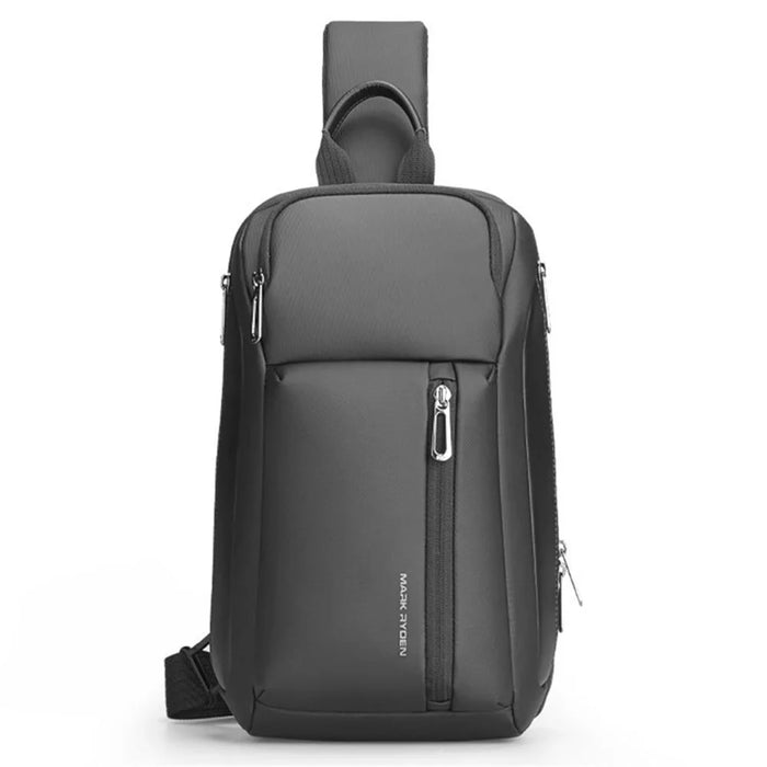 MARK RYDEN MR780-L Men's Crossbody Bag Sling Bag Travel Large Chest Bag Daypack Storage Bag for iPad 11-Inch Tablet - 3