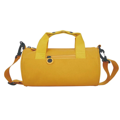 Gym Bag Nylon Oxford Cloth Waterproof Sports Bag Weekender Bag with Inner Pocket, Size: M - Yellow - 1