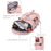 Waterproof Nylon Oxford Cloth Backpack Outdoor Travel Luggage Holdall Shoulder Bag - Sakura Pink - 6
