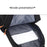 Large Capacity Travel Nylon Backpack Schoolbag Laptop Storage Dual Shoulders Bag - Black - 6