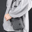 WEPOWER 1237# Casual Mini Men Crossbody Bag Multifunctional Nylon Chest Bag Phone Pouch - Black - 2