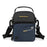 HAOSHUAI 6809 Water-Repellent Nylon Crossbody Bag Men's Daily Use Phone Carrying Pouch Travel Shoulder Bag - Dark Blue - 1