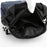 HAOSHUAI 6809 Water-Repellent Nylon Crossbody Bag Men's Daily Use Phone Carrying Pouch Travel Shoulder Bag - Dark Blue - 3