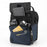 HAOSHUAI 6809 Water-Repellent Nylon Crossbody Bag Men's Daily Use Phone Carrying Pouch Travel Shoulder Bag - Dark Blue - 5