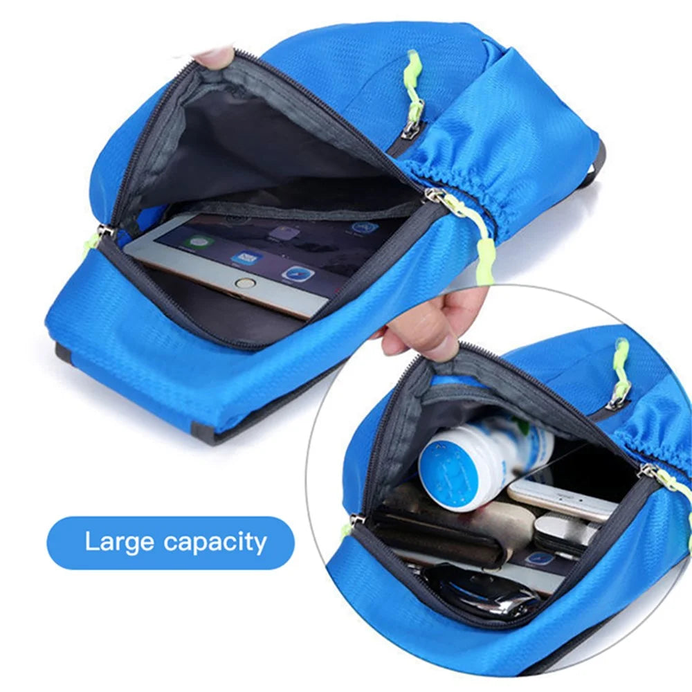 SOLDIER BLADE 1104 Cycling Shoulder Bag Outdoor Leisure Sports Bag Lightweight Polyester Cross Body Bag - Blue - 2