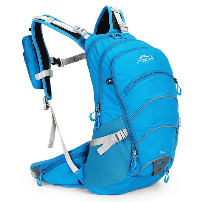 OUTDOOR INOXTO 20L Outdoor Climbing Hiking Rucksack Waterproof Polyester Cycling Backpack - Blue - 1