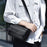 WEIXIER D274 Retro Casual Men Single Shoulder Messenger Bag PU Leather Anti-splash Crossbody Bag - 6