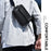 WEIXIER D274 Retro Casual Men Single Shoulder Messenger Bag PU Leather Anti-splash Crossbody Bag - 7