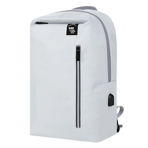 BUBM BM01146006B Outdoor Sports Backpack Breathable Polyester Shoulder Bag Large Capacity Storage Bag - Grey - 1