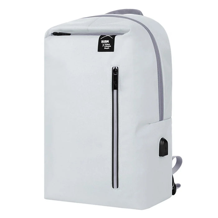 BUBM BM01146006B Outdoor Sports Backpack Breathable Polyester Shoulder Bag Large Capacity Storage Bag - Grey - 1
