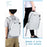 BUBM BM01146006B Outdoor Sports Backpack Breathable Polyester Shoulder Bag Large Capacity Storage Bag - Grey - 7