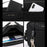 WEPOWER 2116# Size L Crossbody Bag Waterproof Nylon Men Sling Shoulder Bag Handbag - Black - 6