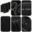 WEPOWER 2116# Size L Crossbody Bag Waterproof Nylon Men Sling Shoulder Bag Handbag - Black - 7