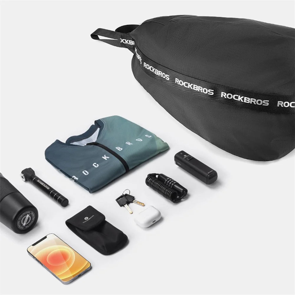 ROCKBROS H34  Large Capacity Motorbike Helmet Storage Bag Single Shoulder Adjustable Motorcycle Backpack - 7