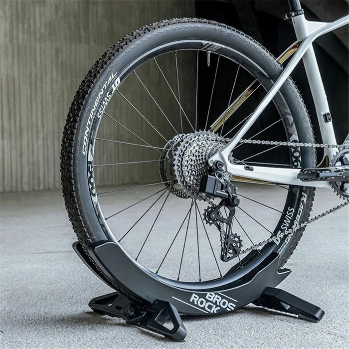 ROCKBROS 27210013001 Bicycle Stand Rack Indoor Bike Storage Road MTB Bicycle Stop Parking Stand - Black - 7