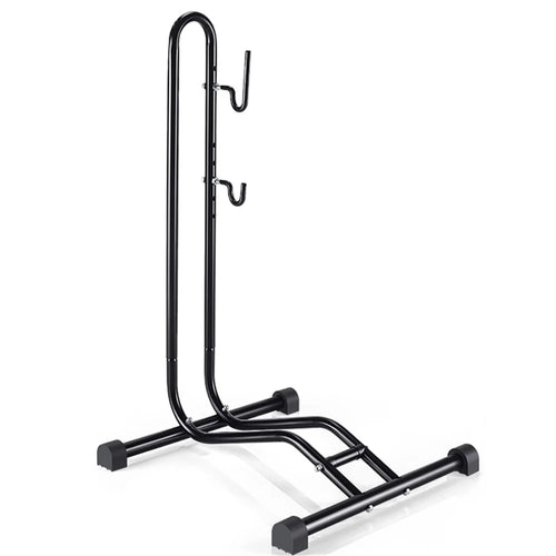 WEST BIKING YP0723017 2-In- 1 Bike Supported Hanger L-shaped Vertical Bicycles Parking Mount Holder Packing Rack - 1