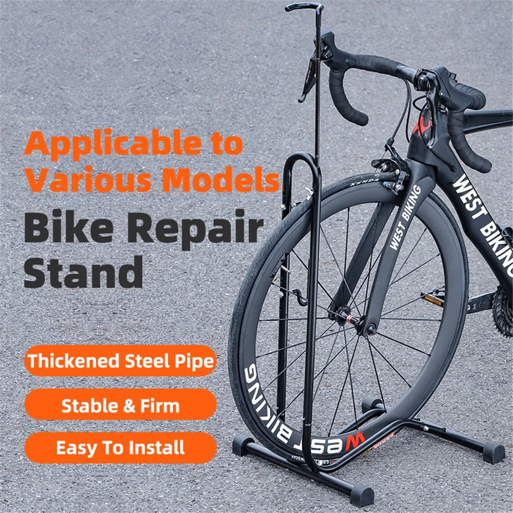 WEST BIKING YP0723017 3 In 1 Bicycles Mount Bike Supported Hanger L-shaped Vertical Parking Holder Packing Rack - 5