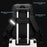 WEPOWER 3413# Men Laptop Rucksack Waterproof Nylon Backpack Travel Daypack for School Work - Black - 6