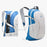 ANMEILU 1062 16L Nylon+Polyester Backpack Hiking Cycling Large Shoulders Bag - Light Grey+Blue - 4