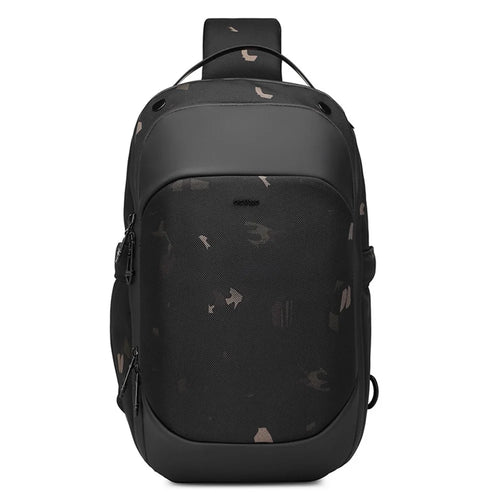 OZUKO 9731 Crossbody Shoulder Bag Oxford Cloth Waterproof Chest Bag - Camouflage - 1