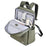 WIWU Osun PU Leather Travel Laptop Backpack Large Capacity Business Dual Shoulders Bag - Green - 2