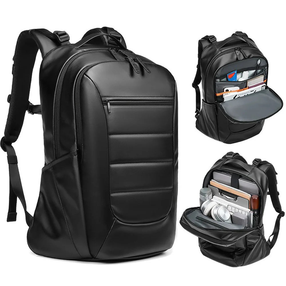 2289 Waterproof Oxford Cloth Travel Backpack Business 16-Inch Laptop Carrying Bag - 1