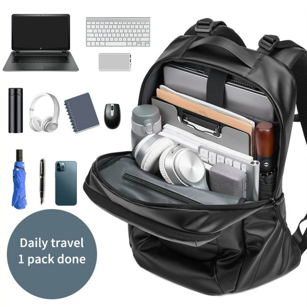 2289 Waterproof Oxford Cloth Travel Backpack Business 16-Inch Laptop Carrying Bag - 3