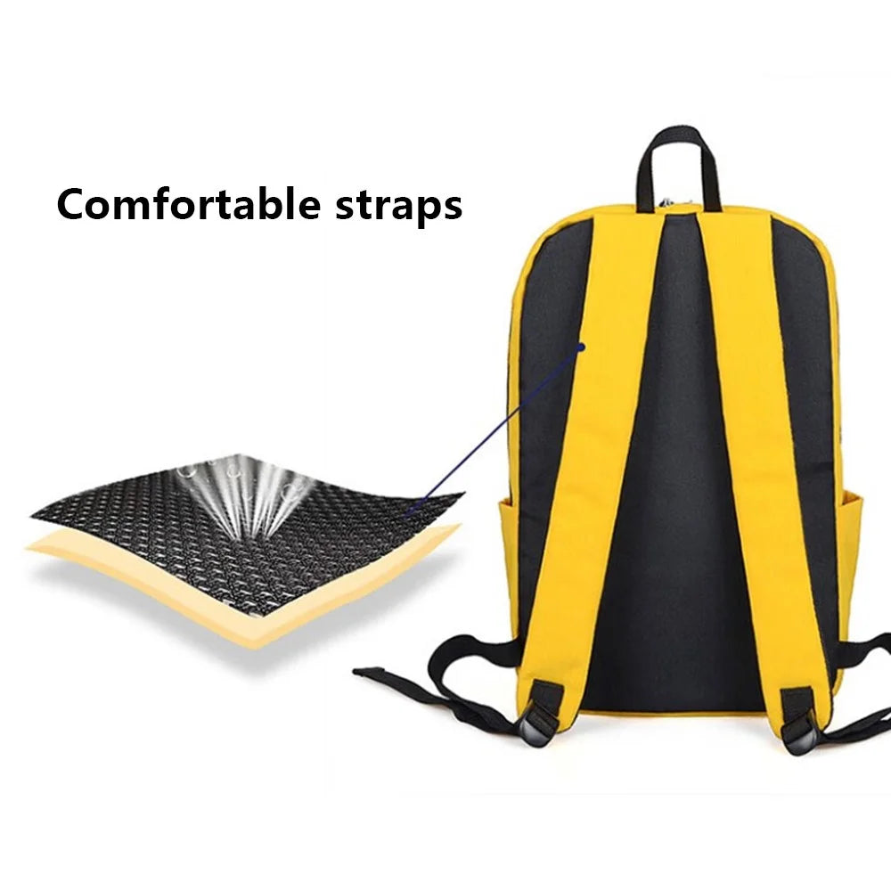 VICTORIATOURIST V2028 Backpack Lightweight Casual Daypack Travel Hiking Daypack for Men Women - Yellow - 3