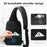VICTORIATOURIST V5089 Chest Bag Crossbody Sling Backpack Waterproof Outdoor Sports Shoulder Bag - 2