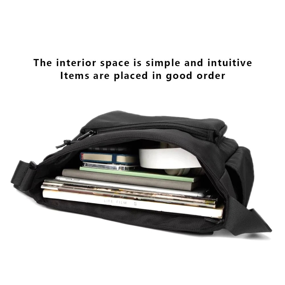 VICTORIATOURIST V5066 Unisex Single Shoulder Messenger Bag Oxford Cloth Casual Crossbody Bag - 5