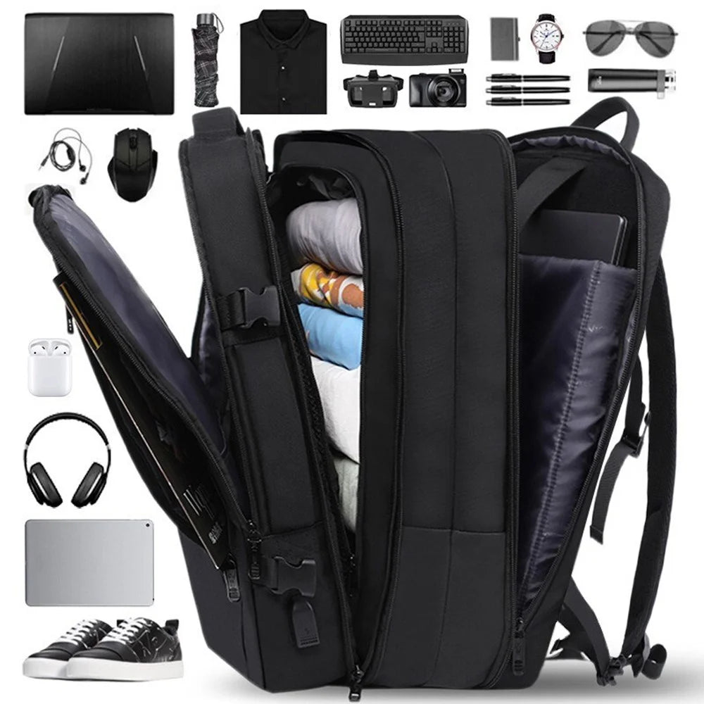 VICTORIATOURIST V9012 Capacity Expandable Business Travel Backpack 17.3-inch Laptop Dual Shoulder Bag - 3