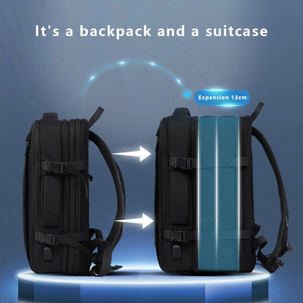 VICTORIATOURIST V9012 Capacity Expandable Business Travel Backpack 17.3-inch Laptop Dual Shoulder Bag - 4