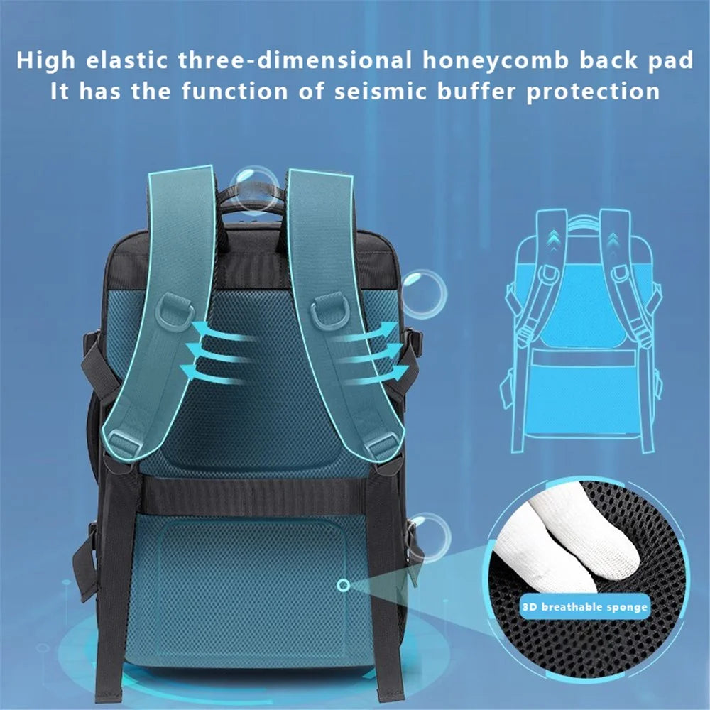 VICTORIATOURIST V9012 Capacity Expandable Business Travel Backpack 17.3-inch Laptop Dual Shoulder Bag - 5
