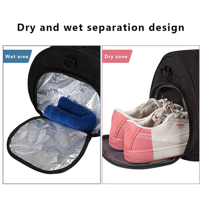 VICTORIATOURIST V7020 Wet and Dry Separation Gym Bag Polyester Fitness Shoulder Bag - 4