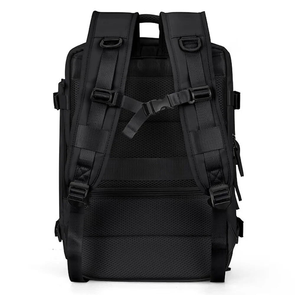 VICTORIATOURIST V7051 Travel Climbing Backpack Laptop Carrying Polyester Daypack - Black - 3
