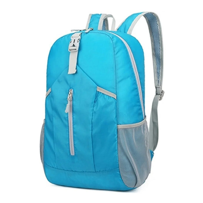 HAWEEL HWL7031 Outdoor Ultra-light Foldable Rucksack Climbing Hiking Waterproof Polyester Backpack - Blue - 1