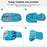 HAWEEL HWL7031 Outdoor Ultra-light Foldable Rucksack Climbing Hiking Waterproof Polyester Backpack - Blue - 7