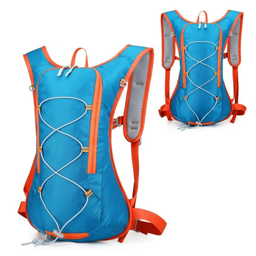 HAWEEL HWL7030 Outdoor Ultra-light Hiking Backpack Oxford Cycling Rucksack Travel Daypack - Blue - 1