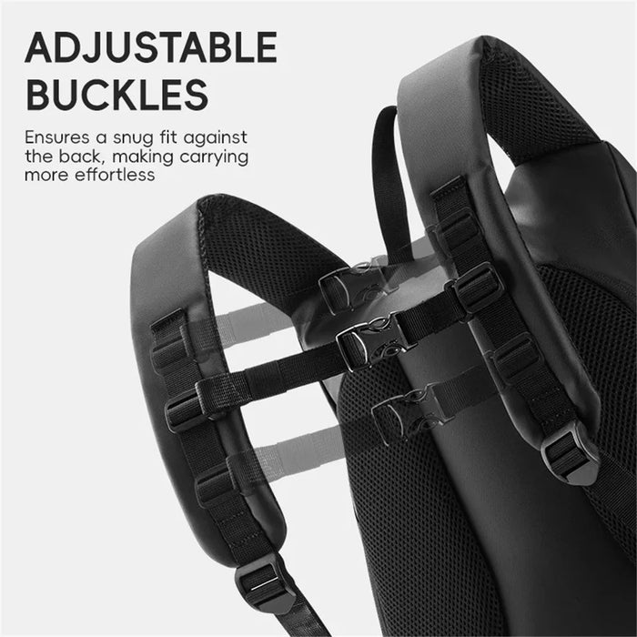 ROCKBROS H36 14.5L Motorcycle Helmet Storage Backpack Reflective Shoulder Bag - 4