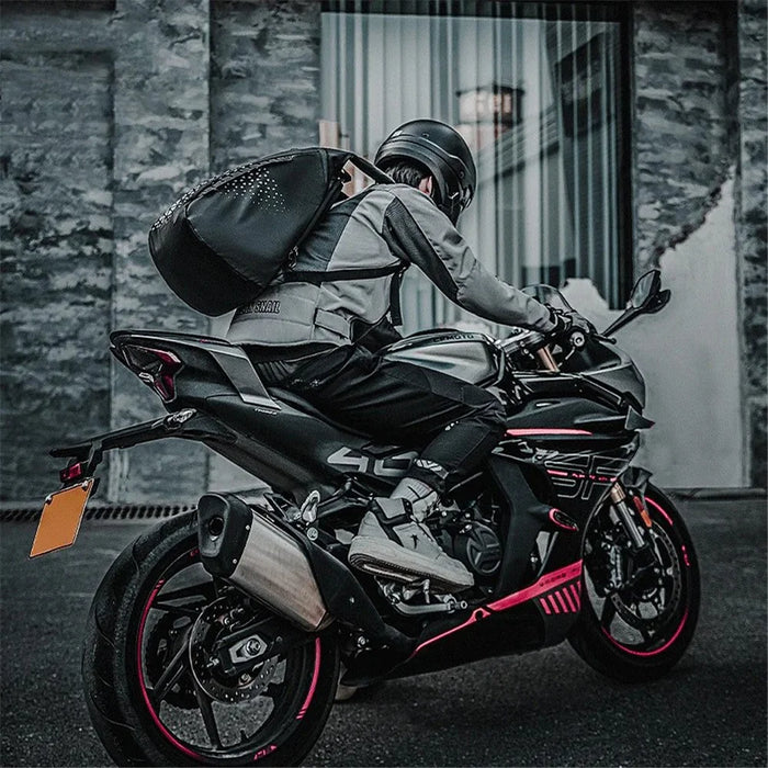ROCKBROS H36 14.5L Motorcycle Helmet Storage Backpack Reflective Shoulder Bag - 6