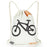 WEST BIKING YP0719392 Drawstring Cycling Backpack Outdoor Travel Polyester Cotton Backpack - 1