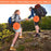 Outdoor Camping Fishing Folding Stool Portable Telescopic Chair with Shoulder Strap - Orange - 5